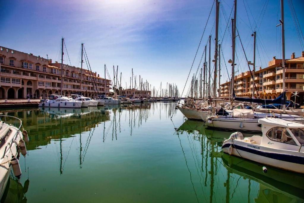 Ferienwohnung Expoholidays - Duplex Vistas Al Puerto Deportivo Almerimar Exterior foto